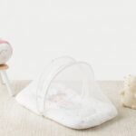 baby bed with mosquito net
