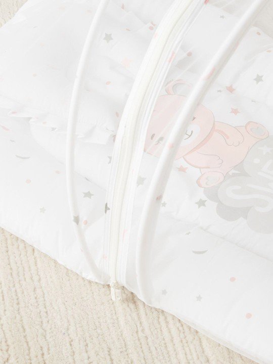 Juniors by Babyshop Printed Bed With Mosquito Net