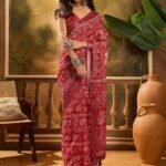 Linen Cotton Saree 4