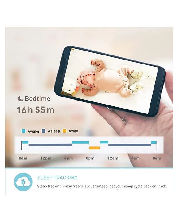 Lollipop Smart Baby Monitor Camera - Turquoise