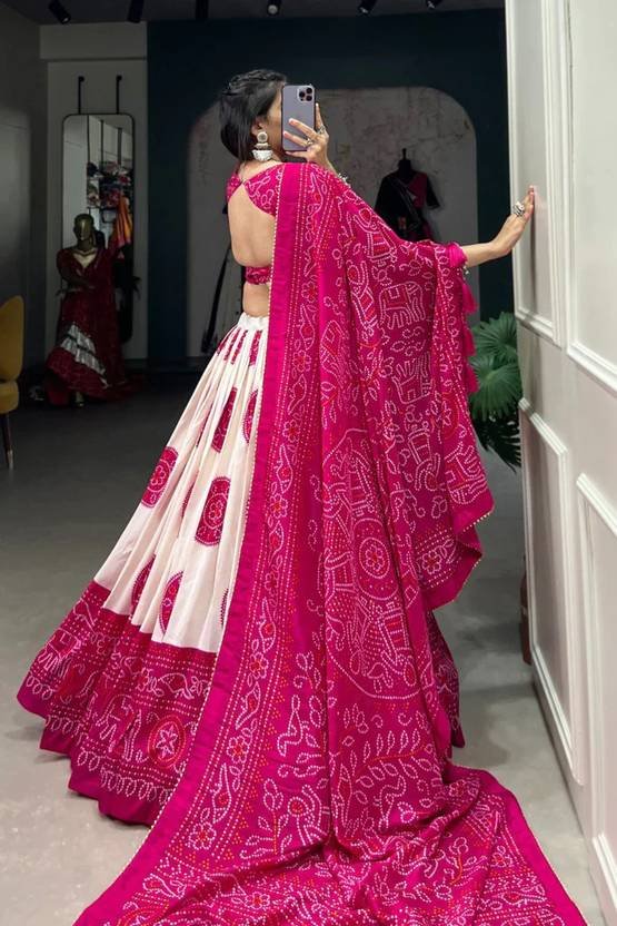 JesoriSaree  Floral Print Semi Stitched Lehenga Choli  (Multicolor)