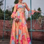Printed Ready to Wear Lehenga