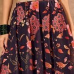 Puffed Sleeves Lehenga Choli