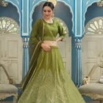 Green Lehenga Choli