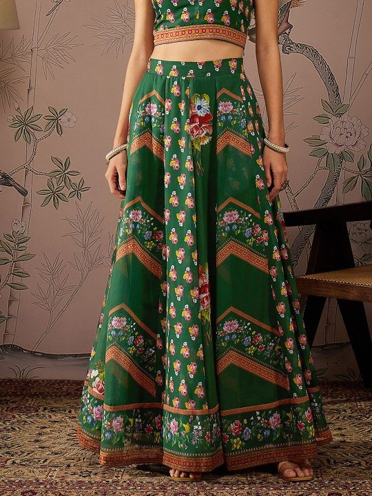 Shae by SASSAFRAS Ready to Wear Printed Lehenga