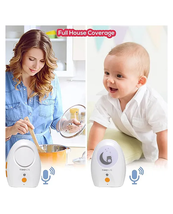 Safe-O-Kid Sentin Baby Audio Monitor - White