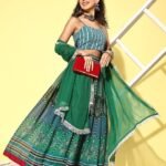 Printed ready to wear lehenga