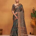 Banarasi organza silk saree