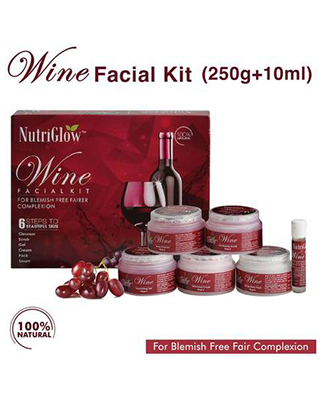 NutriGlow Wine Korean Facial Kit