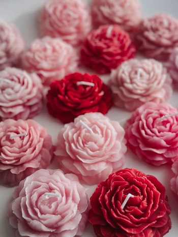 peony candle