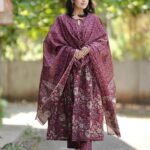 Heavy anarkali suit for wedding