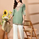 Short kurti for Women on Jeans for Women on Jeans