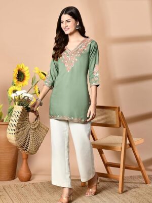 Short kurti for Women on Jeans for Women on Jeans