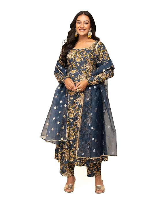Aachho anarkali Suit Set for Women Aachho anarkali Suit Set for Women