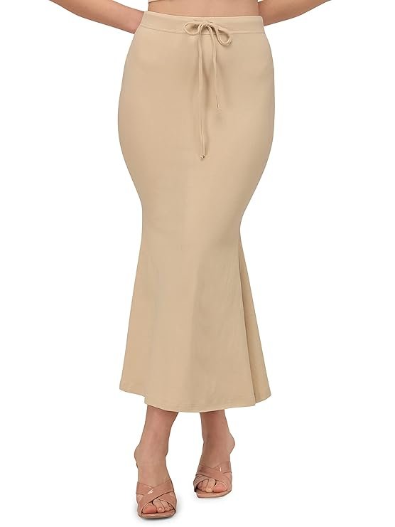 Liza Saree Shapewear Petticoat for Women, Cotton Blended