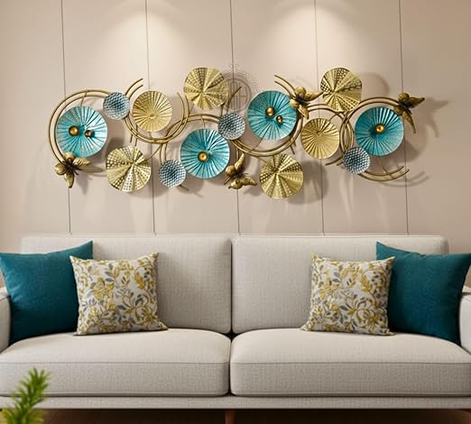 Dsh Crafting Your Curiosity Metal Wall Art Lotus Leaves