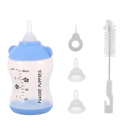 Foodie Puppies Pet Feeding Bottle Kit for Dogs