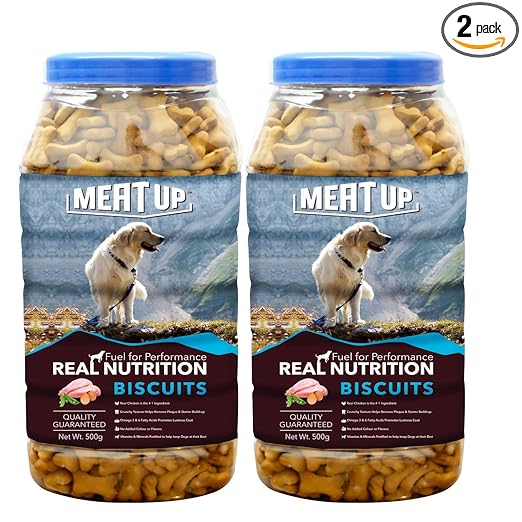Meat Up Dog Treats Biscuits