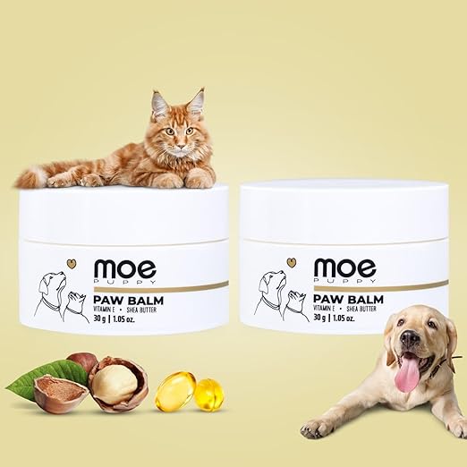 Moe Puppy Natural Paw Balm for Dogs & Cats