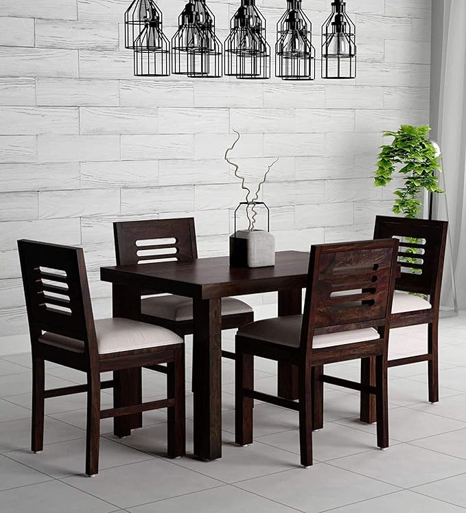Solid Sheesham Wood Dining Set