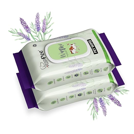 Wipe ME 100% Biodegradable Wet Wipes for Dogs
