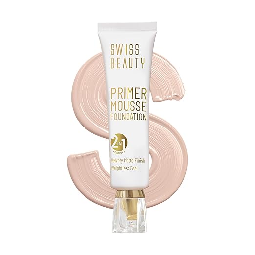 SWISS BEAUTY Primer Mousse Foundation