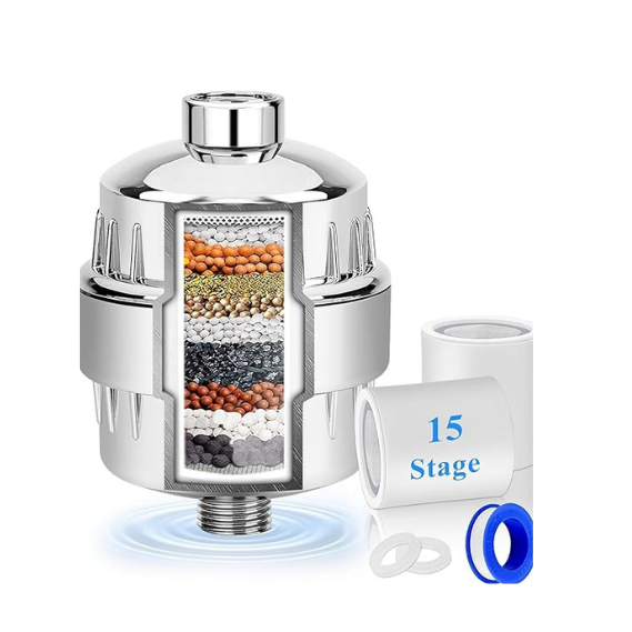 Yamatic 15 Stage Filtered Shower Head