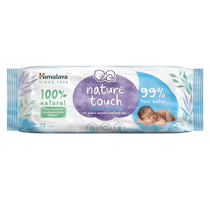 Himalaya Nature Touch Water Baby Wipes
