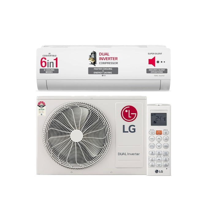LG 1.5 Ton 5 Star Split AC