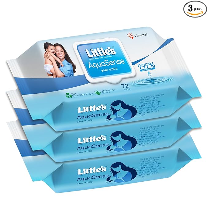 Little's AquaSense Baby Wipes
