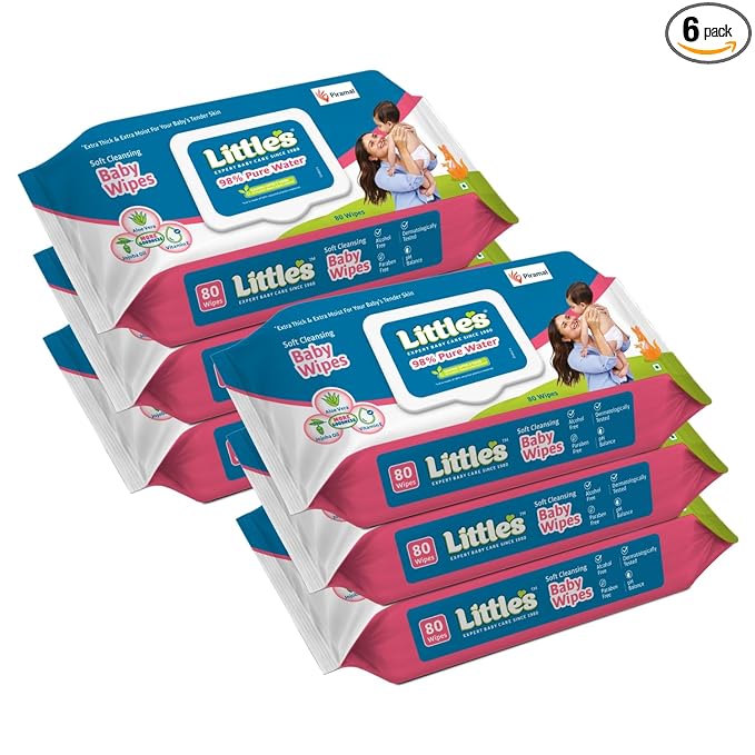 Little's Soft Cleansing Baby Wet Wipes