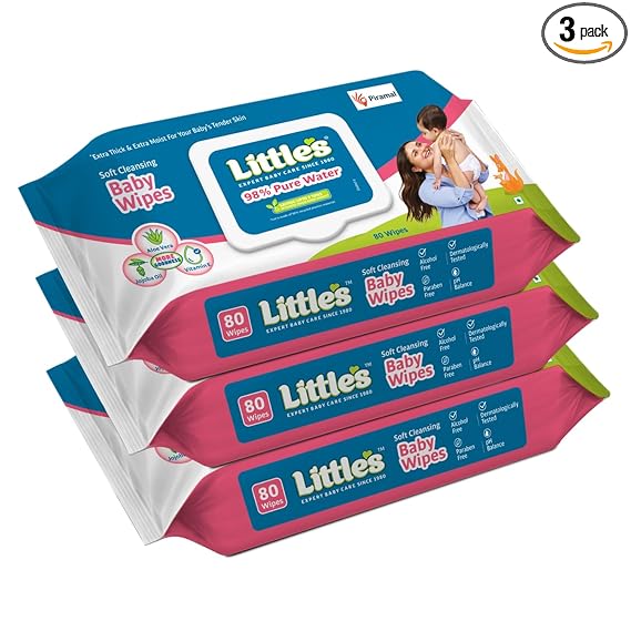 Little's Soft Cleansing Baby Wipes