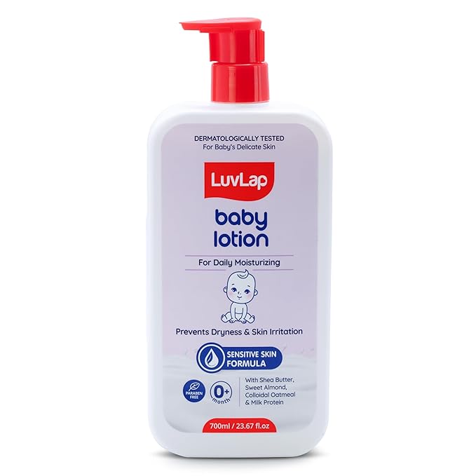 LuvLap Baby Lotion with Milk