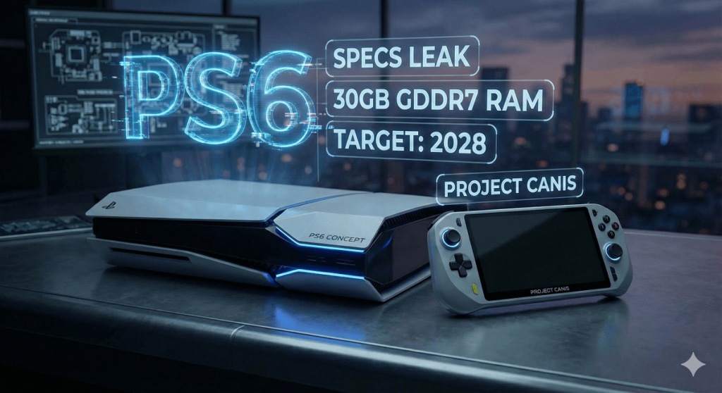 PS6 Specs Leak: Why the 30GB GDDR7 RAM Rumor Changes Next-Gen Gaming