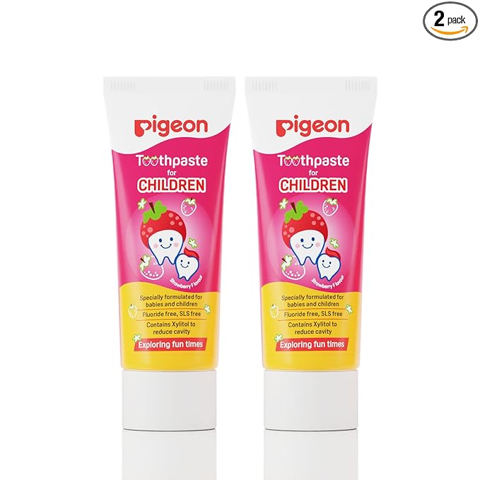 Pigeon Strawberry Toothpaste for Babies