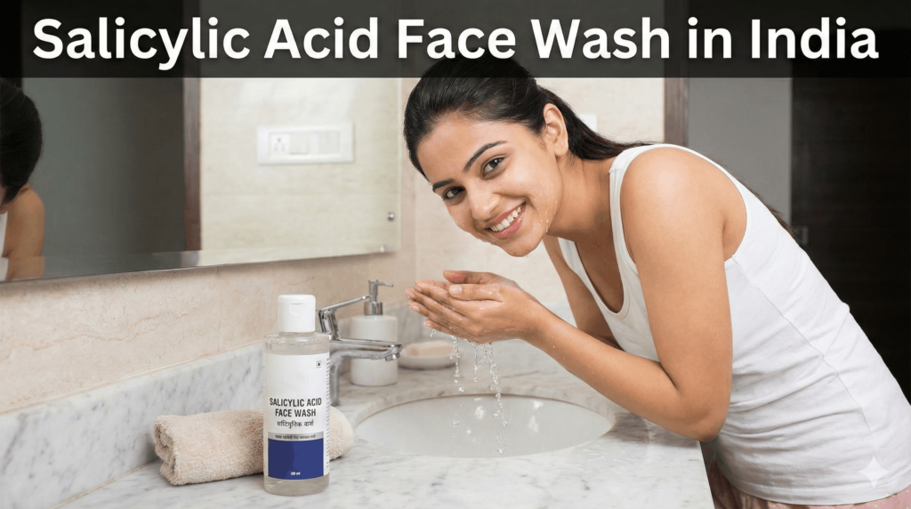 Salicylic acid face wash for oily skin summer India