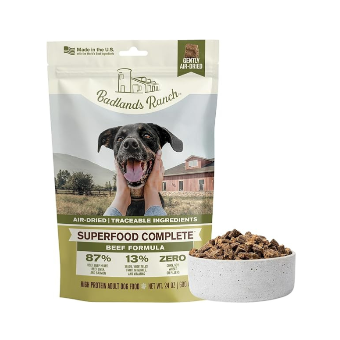 BADLANDS Beef Dog Food