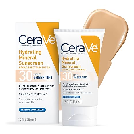 CeraVe Hydrating Mineral Sunscreen