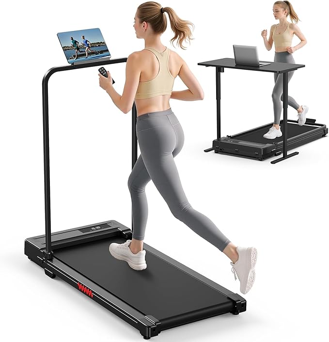 Treadmill with Handle