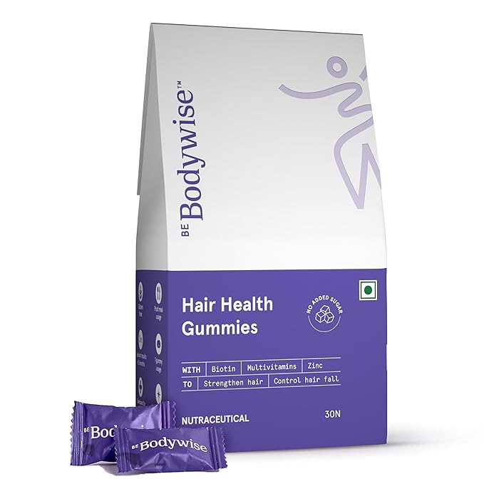 Biotin Hair Gummies for Shinier Hair
