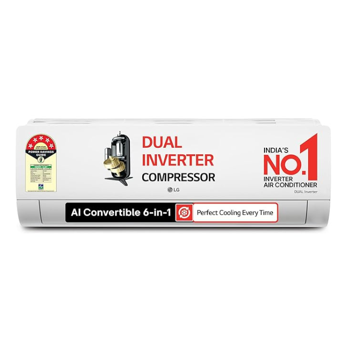 LG 1 Ton 5 Star Inverter AC