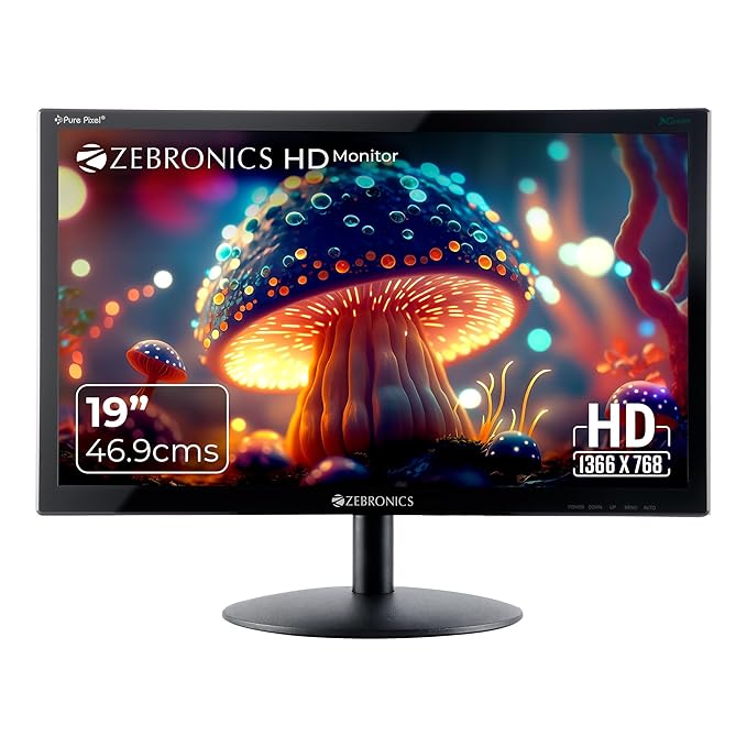 ZEBRONICS 18.5 Inch Led Monitor