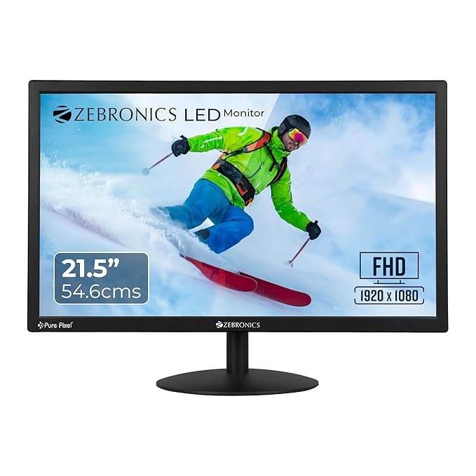 Zebronics 54.6cm LED Monitor
