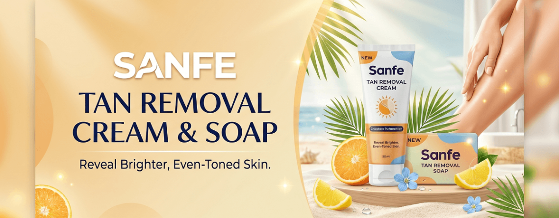 Sanfe Tan Removal Cream & Soap
