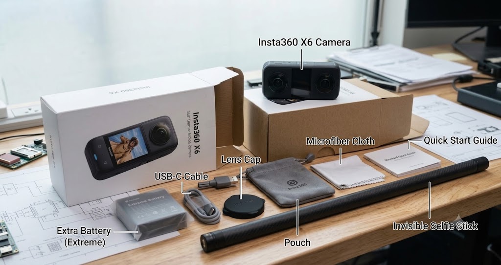 Insta360 X6 retail box Accessory