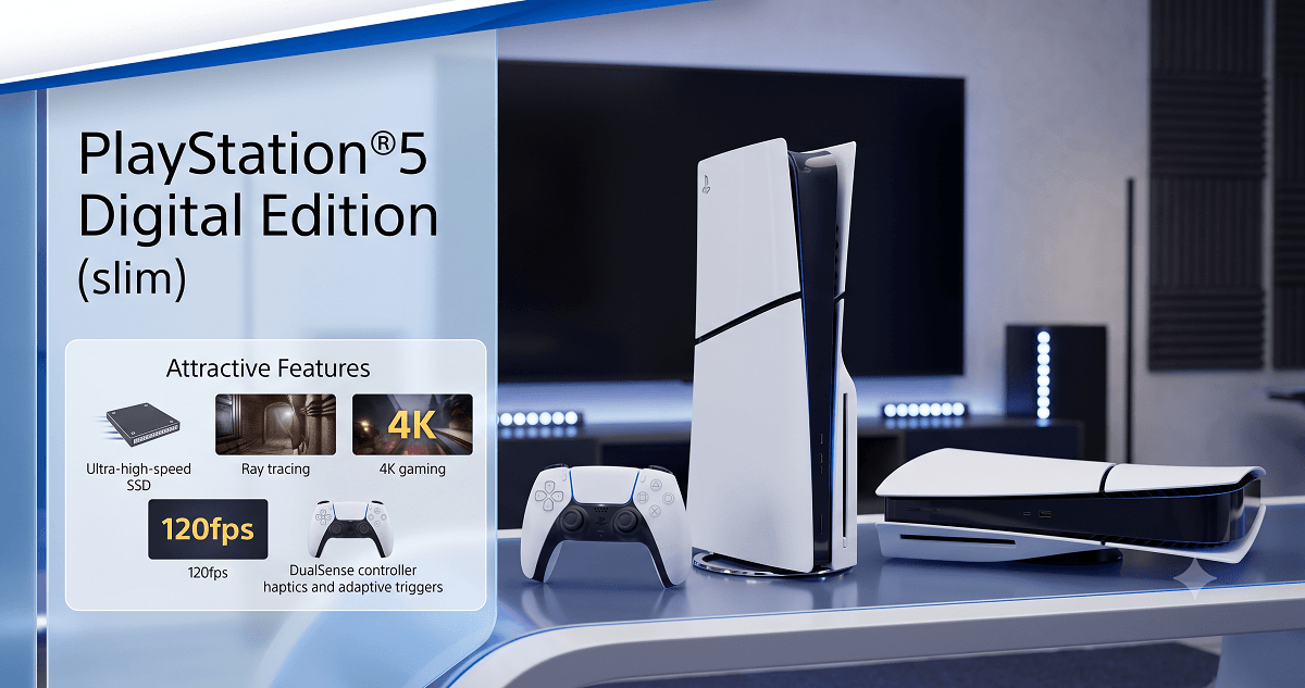 PS5 Digital Edition (slim)