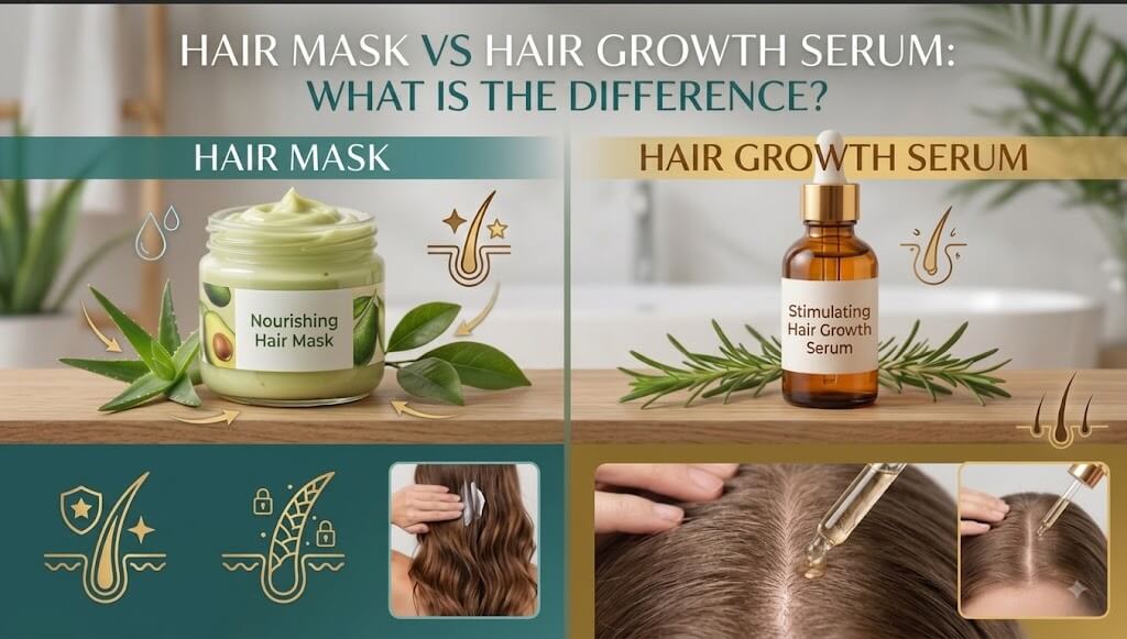 Hair Mask vs Hair Growth Serum