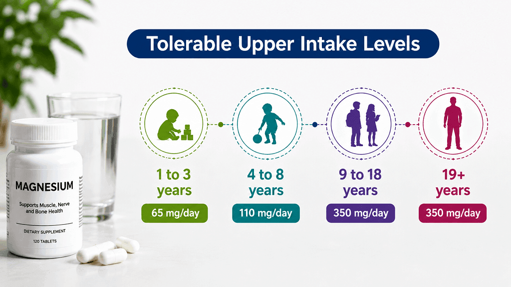 Magnesium Glycinate Tolerable levels