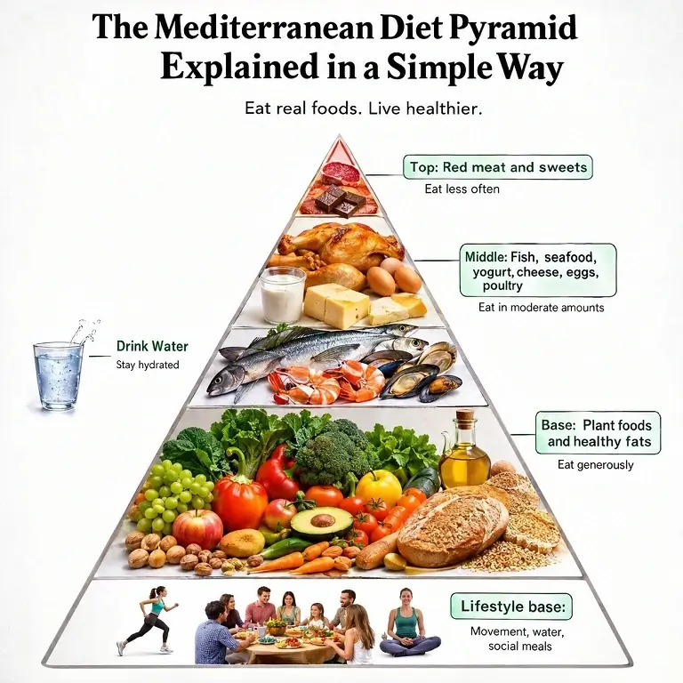 Mediterranean Diet Plan Pyramid