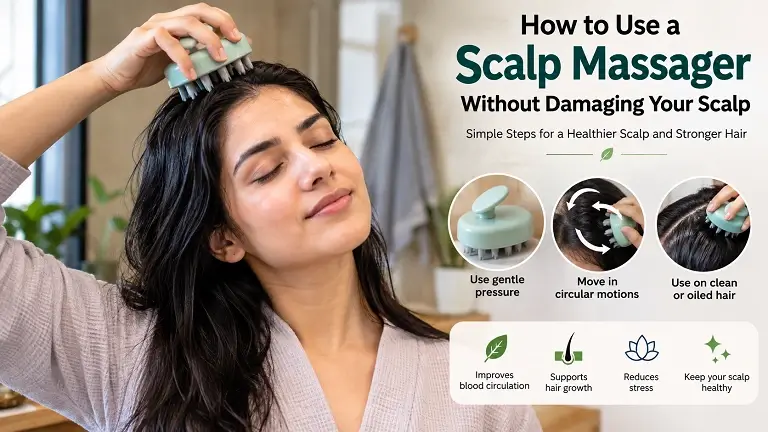 Scalp Massager for Hair Growth Methods